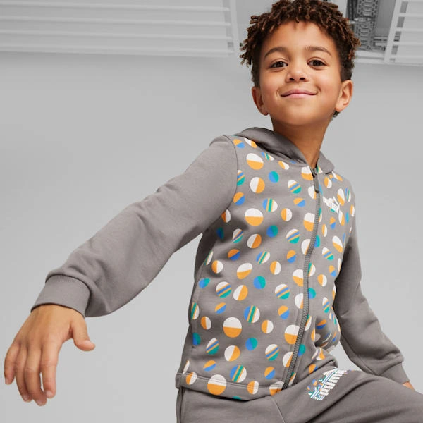 Maglia felpata PUMA Estate Bambini – Avventura e stile per piccole scoperte!